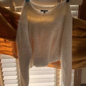 White fury sweater